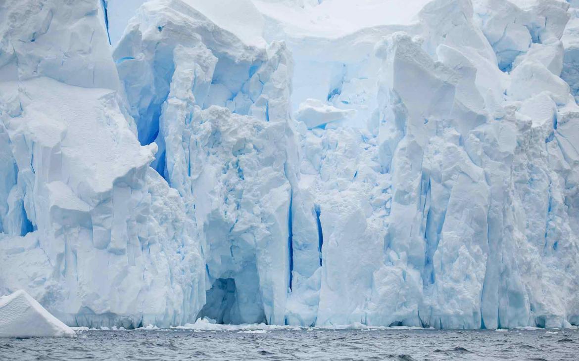 Glacier en Antarctique